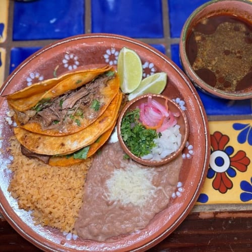 Quesabirria Plate.