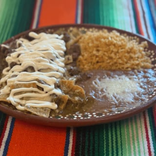 Meat Chilaquiles