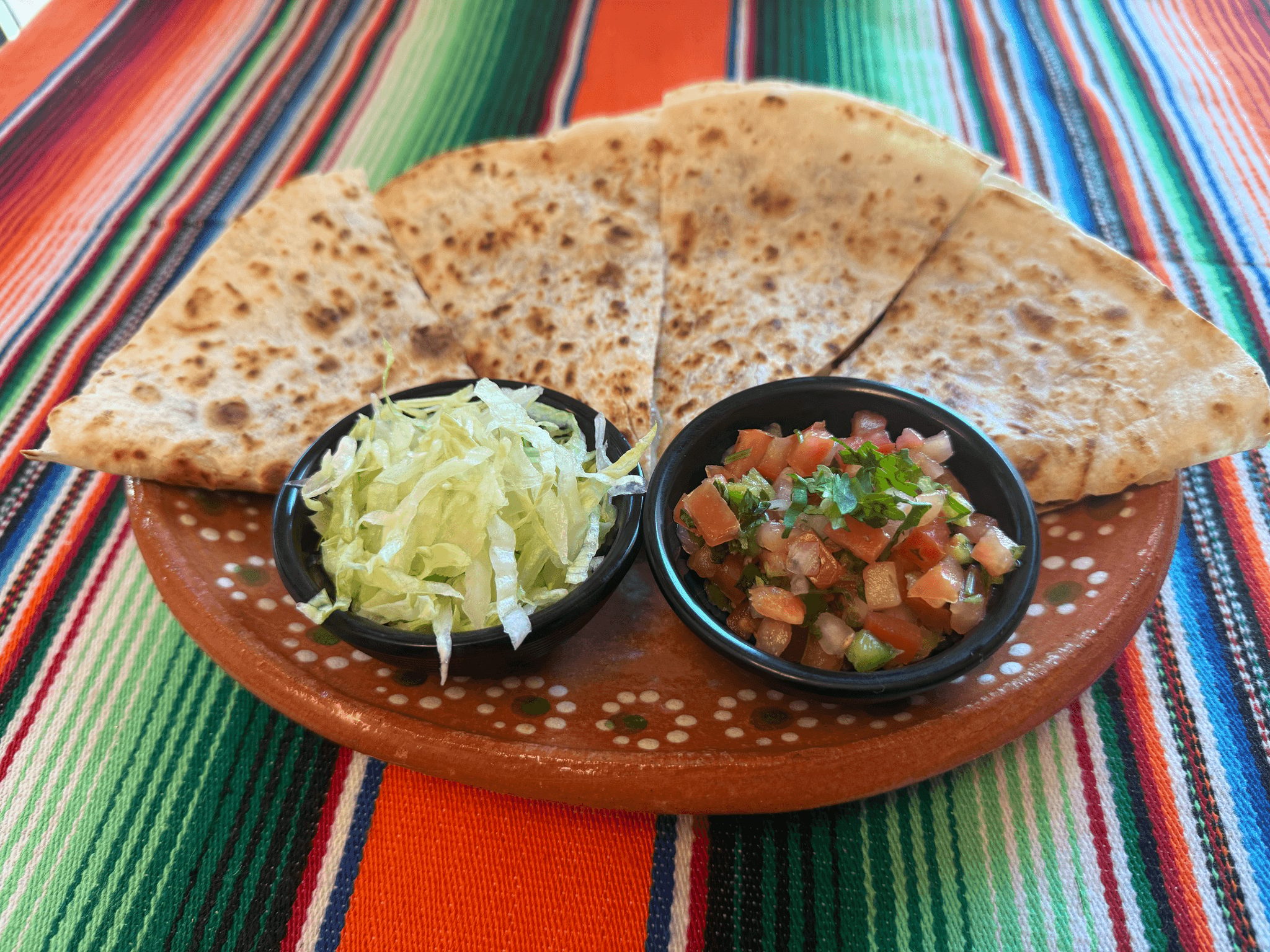 Regular Quesadilla.
