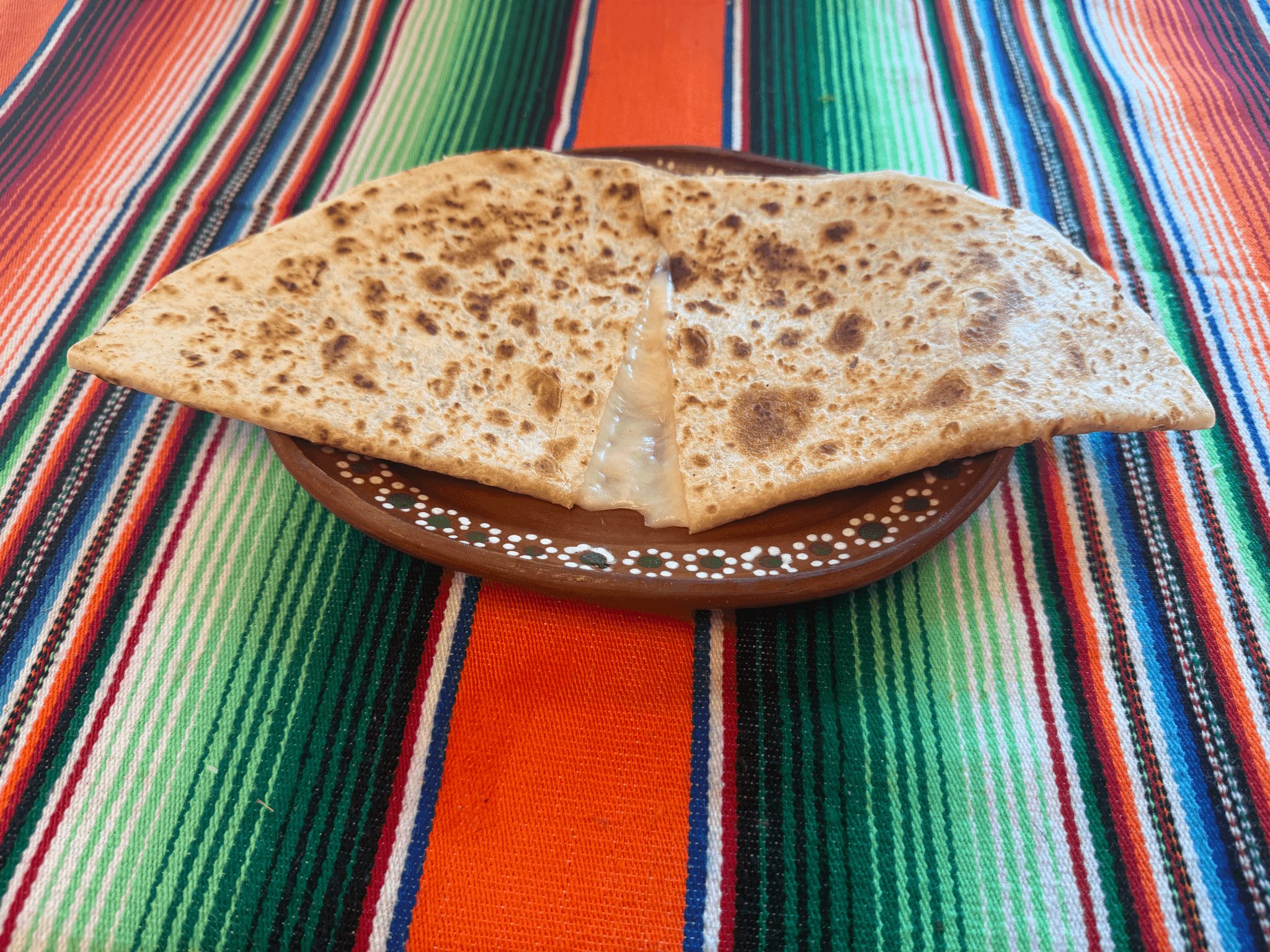 Cheese Quesadilla.
