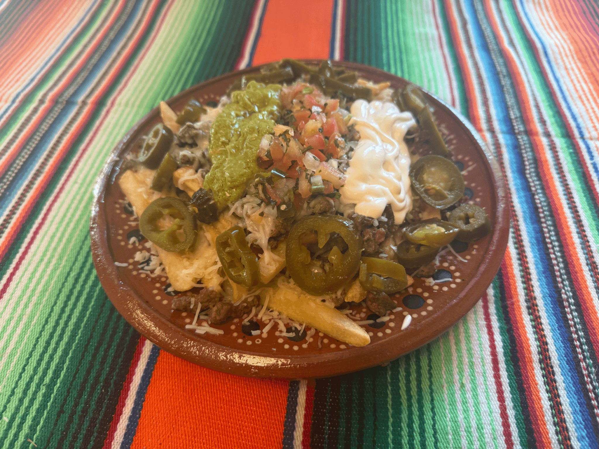 Nachos Papas.