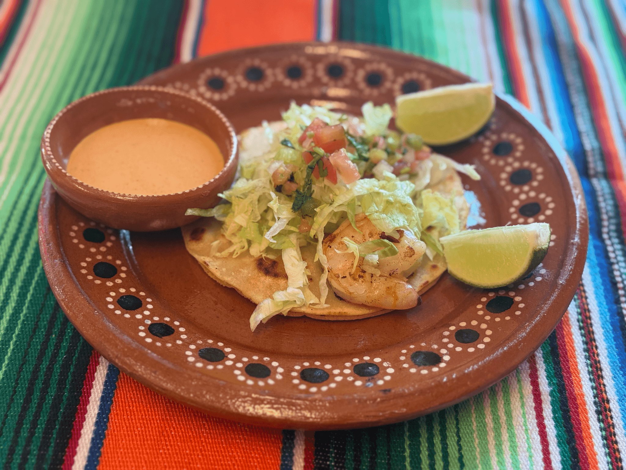 Shrimp Taco.