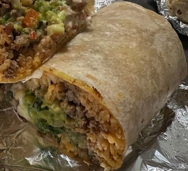Surf & Turf Burrito.
