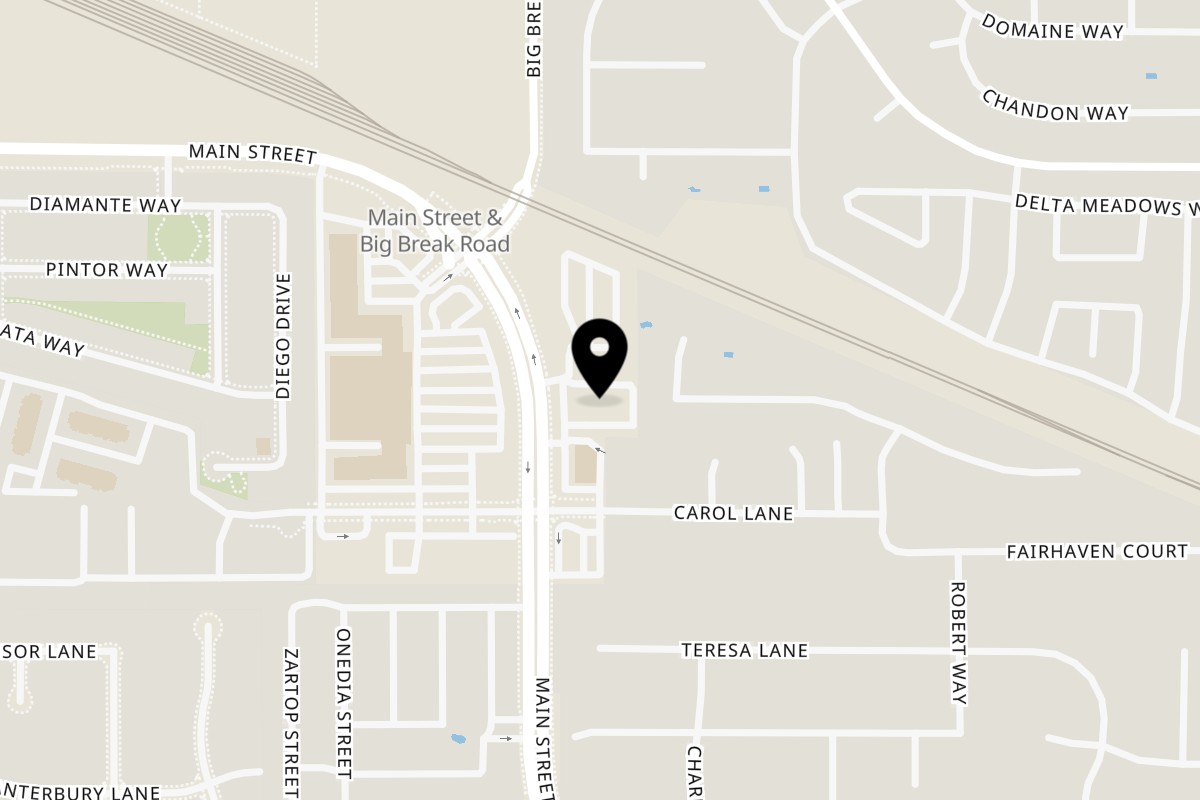 Map showing the location of Picante on 2170 Main St Ste F in Oakley